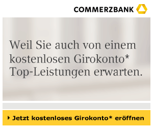 Commerzbank Girokonto mit Kreditkarte
