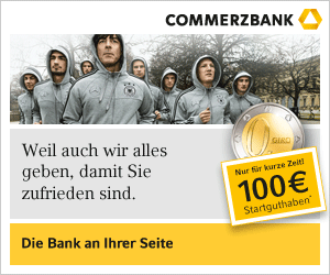 Commerzbank Girokonto mit Kreditkarte